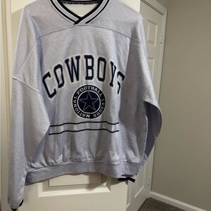 Cowboys Gray Sweater